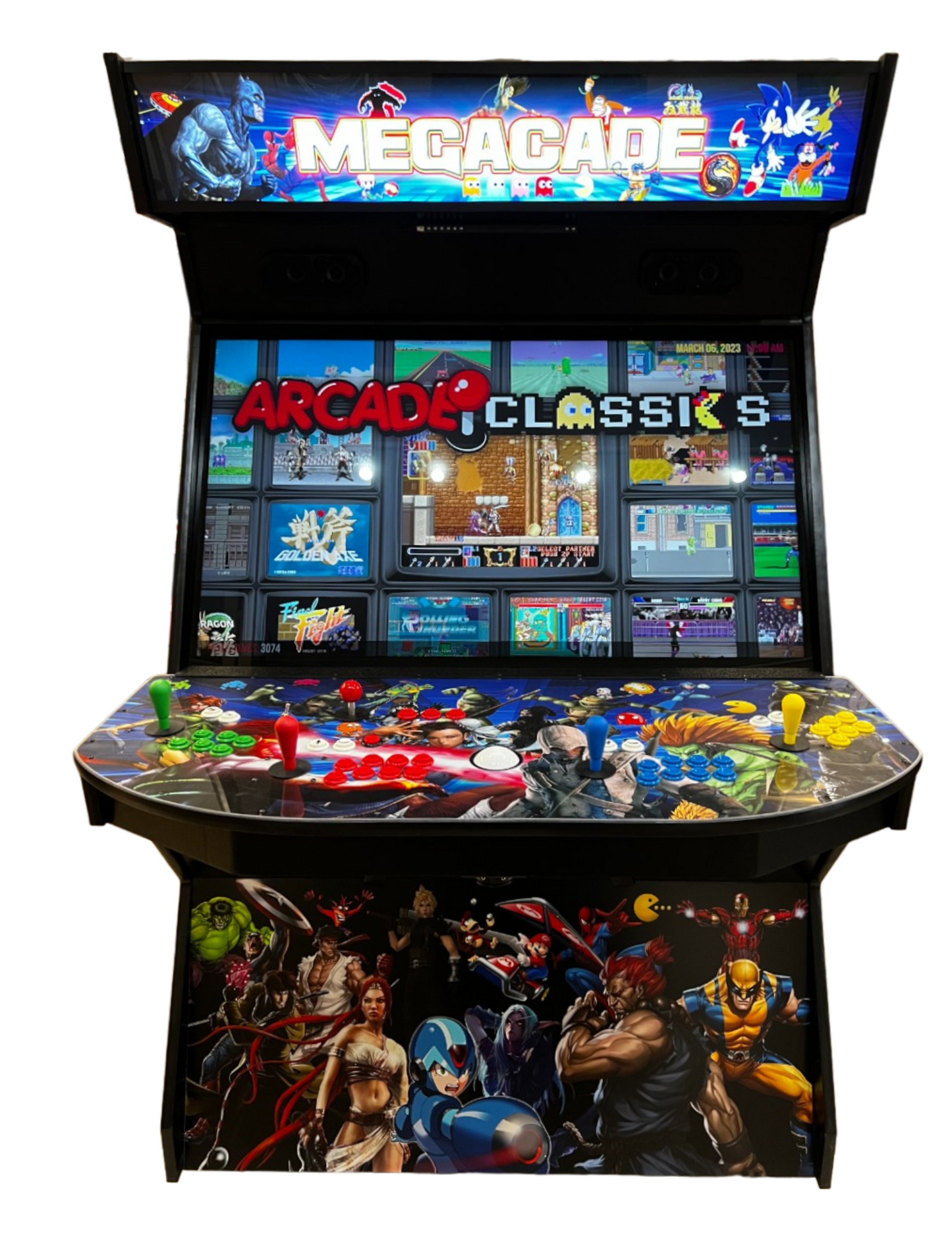 Gaming Design MegaCade (up to 74,000+ Games!)