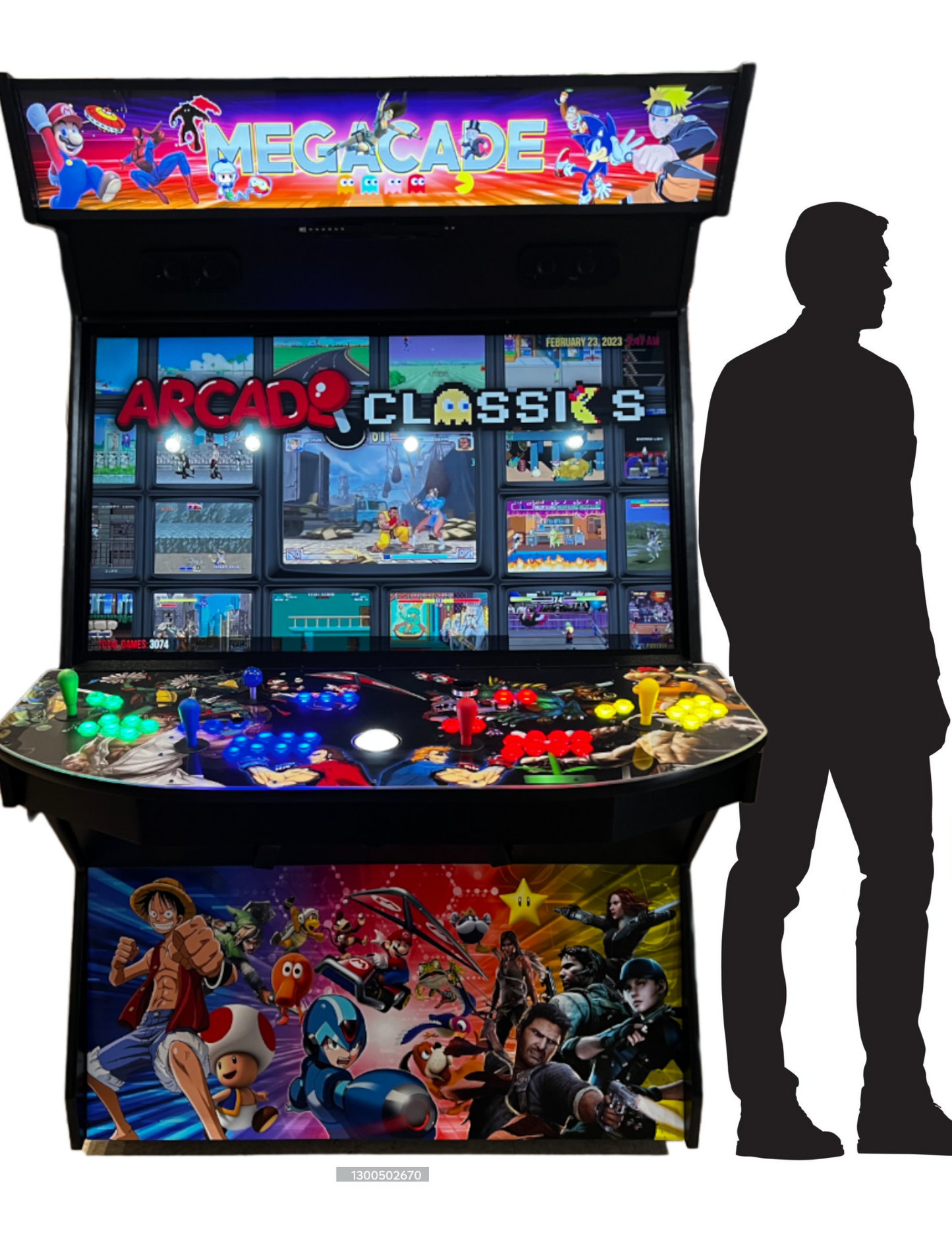 Rainbow Design MegaCade (up to 74,000 Games!)