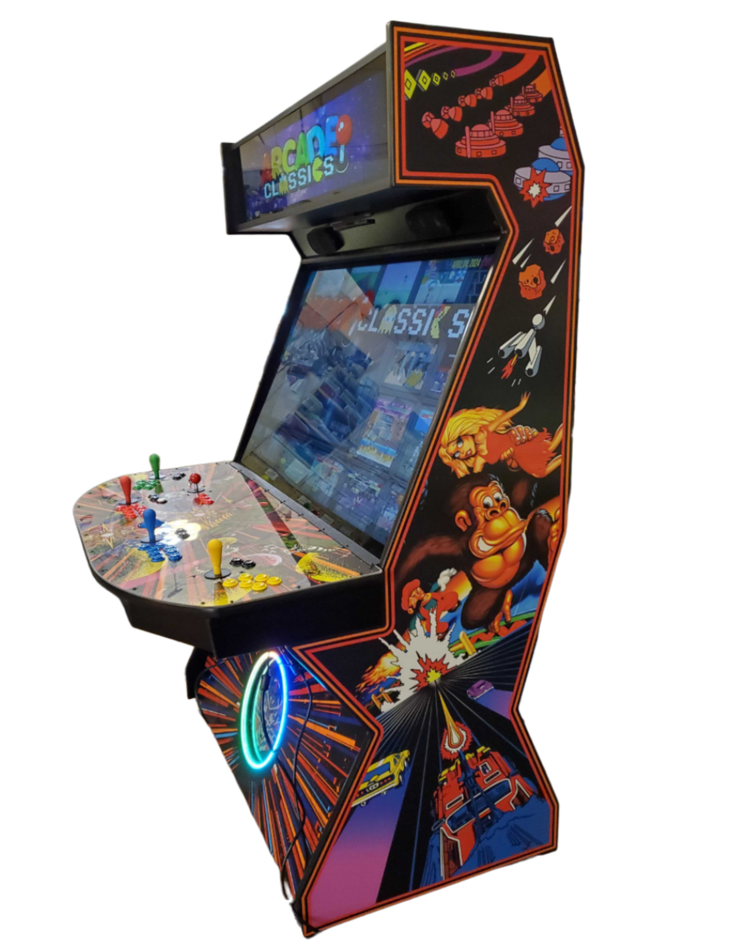 Retro Design MegaCade XL (up to 74,000+ Games!)