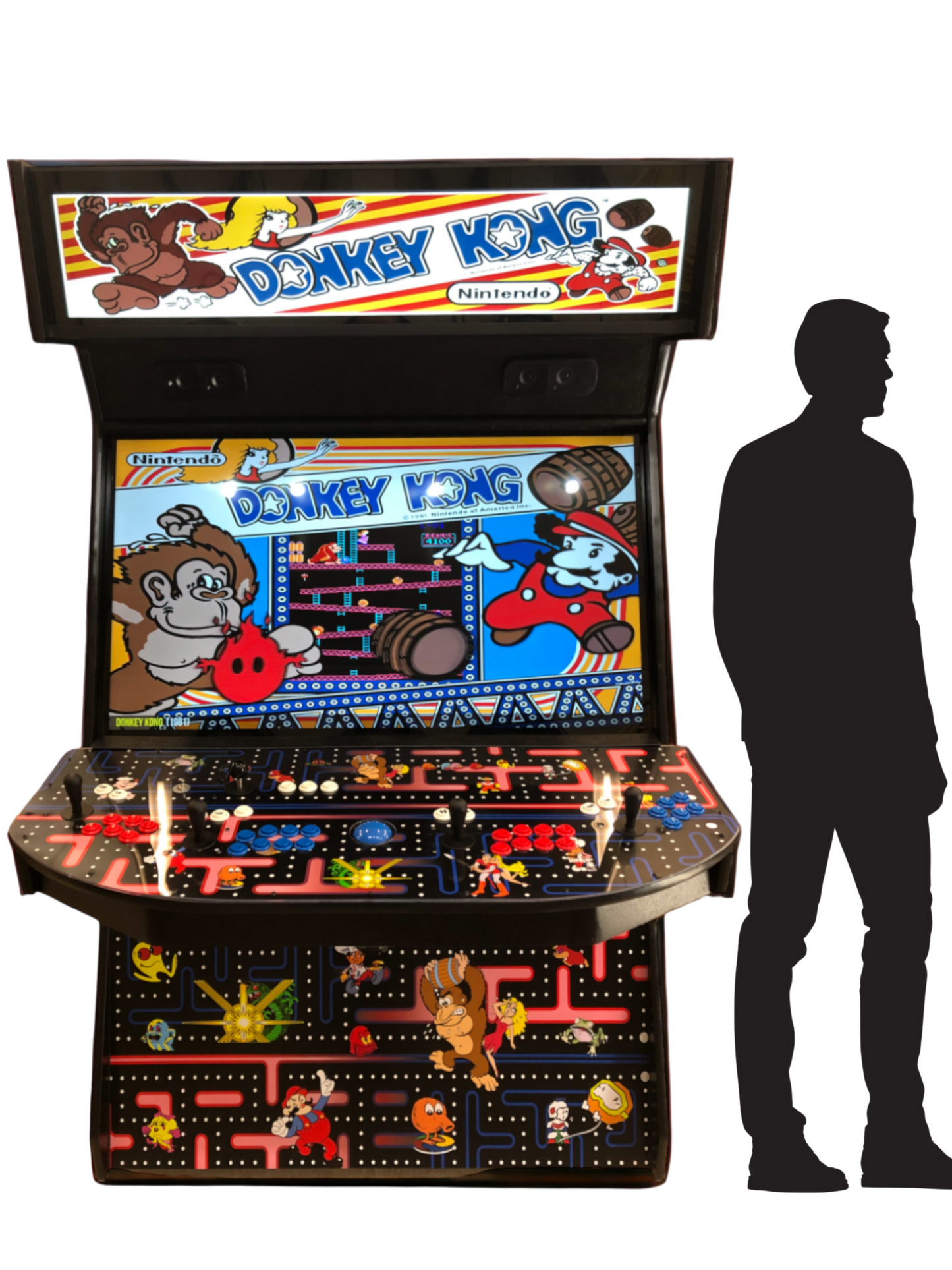 DK Pac-Grid MegaCade (up to 74,000+ Games!)