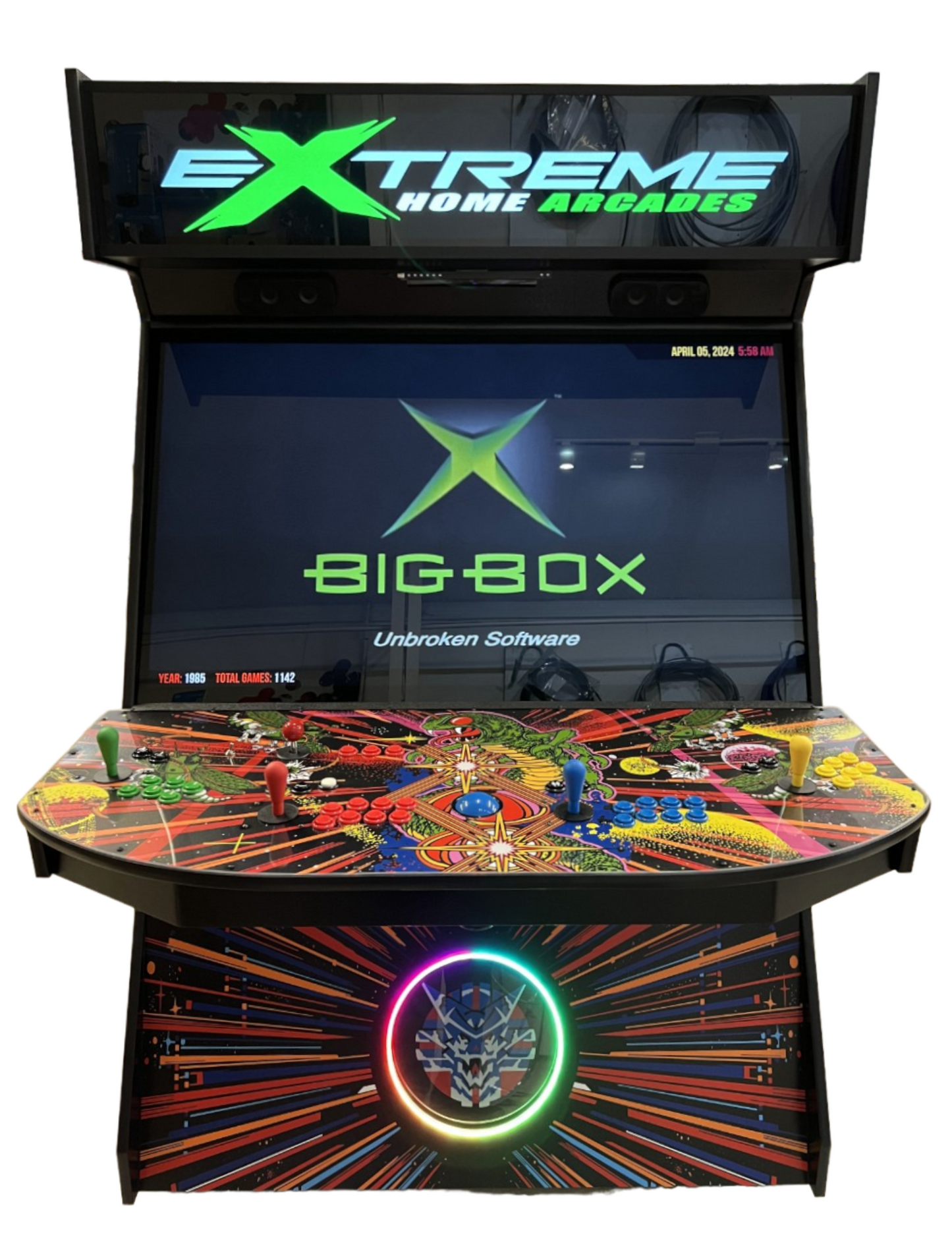 Retro Design MegaCade XL (up to 74,000+ Games!)