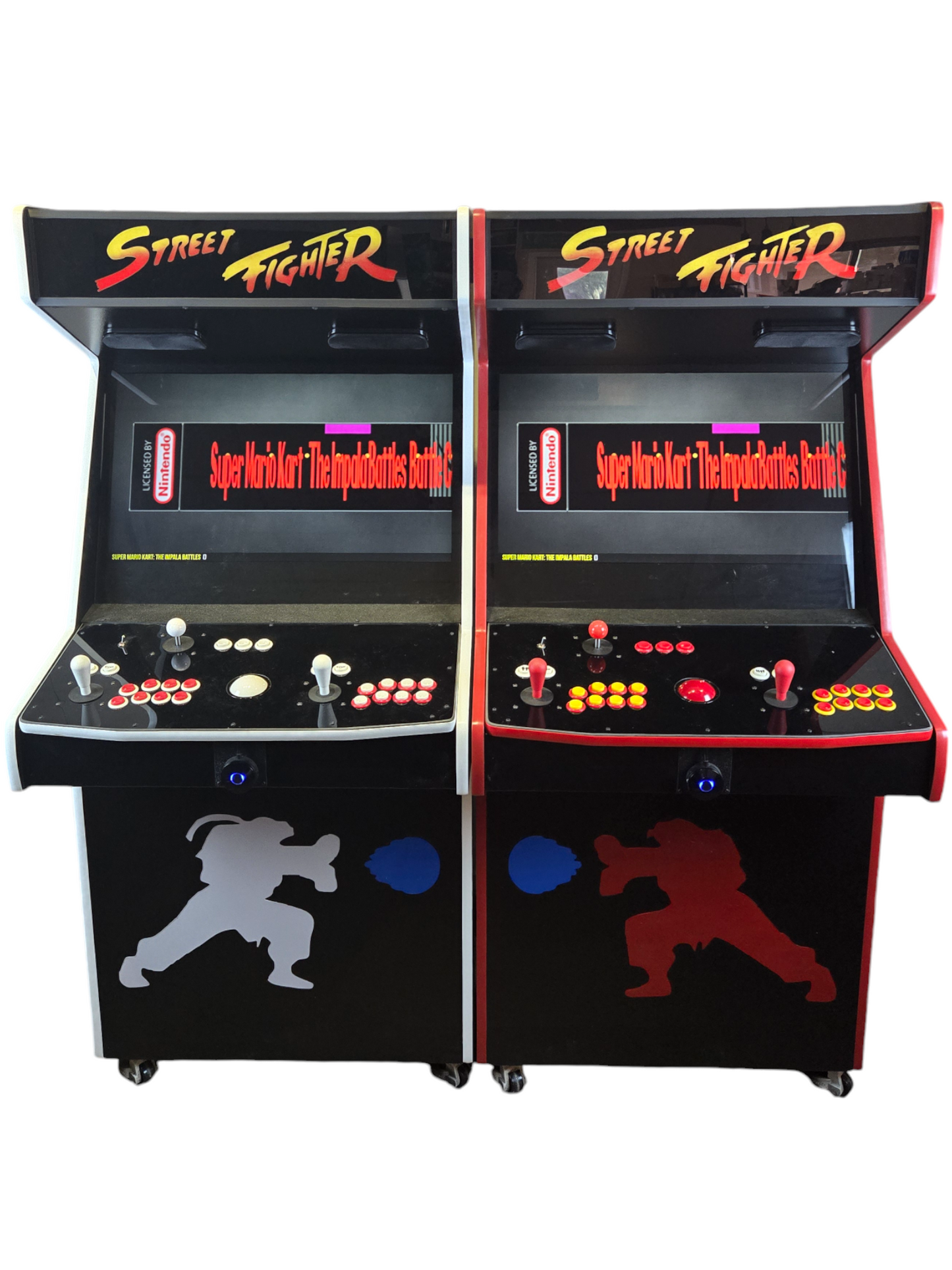 4 Player "BATTLECADE" Street Fighter Edition