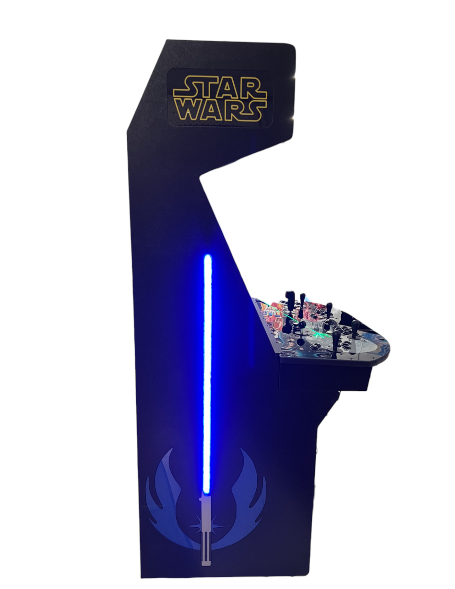 4-Player Star Wars "Lightsaber" Arcade -RARE Custom Build