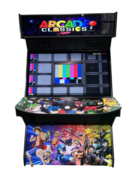 4-Player MegaCade (Rainbow Design) ***SPECIAL PRICE INCLUDES ACTIVE MARQUEE***