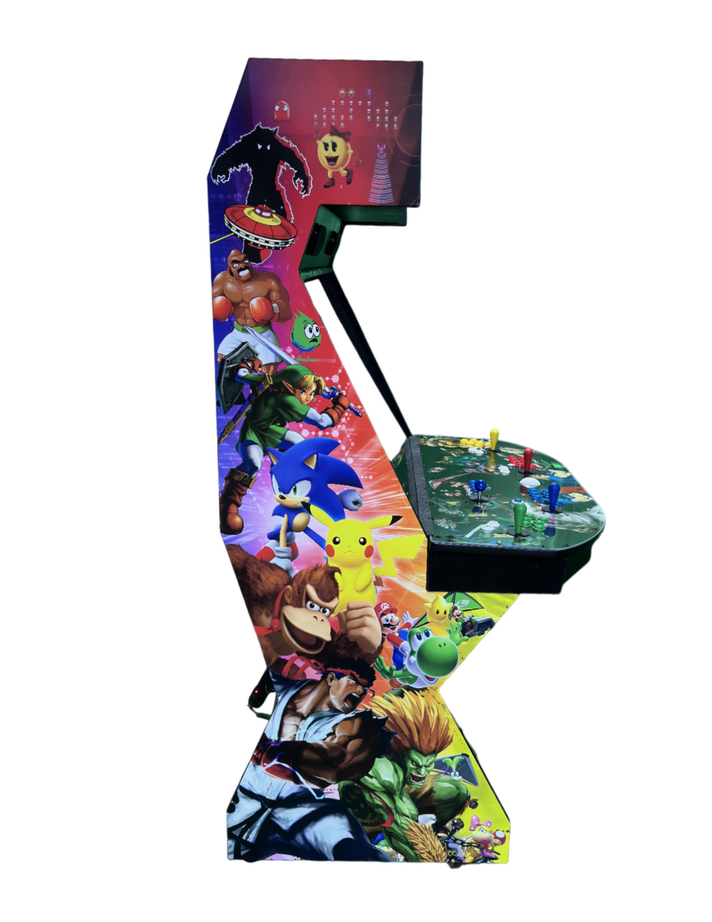 4-Player MegaCade (Rainbow Design) ***SPECIAL PRICE INCLUDES ACTIVE MARQUEE***