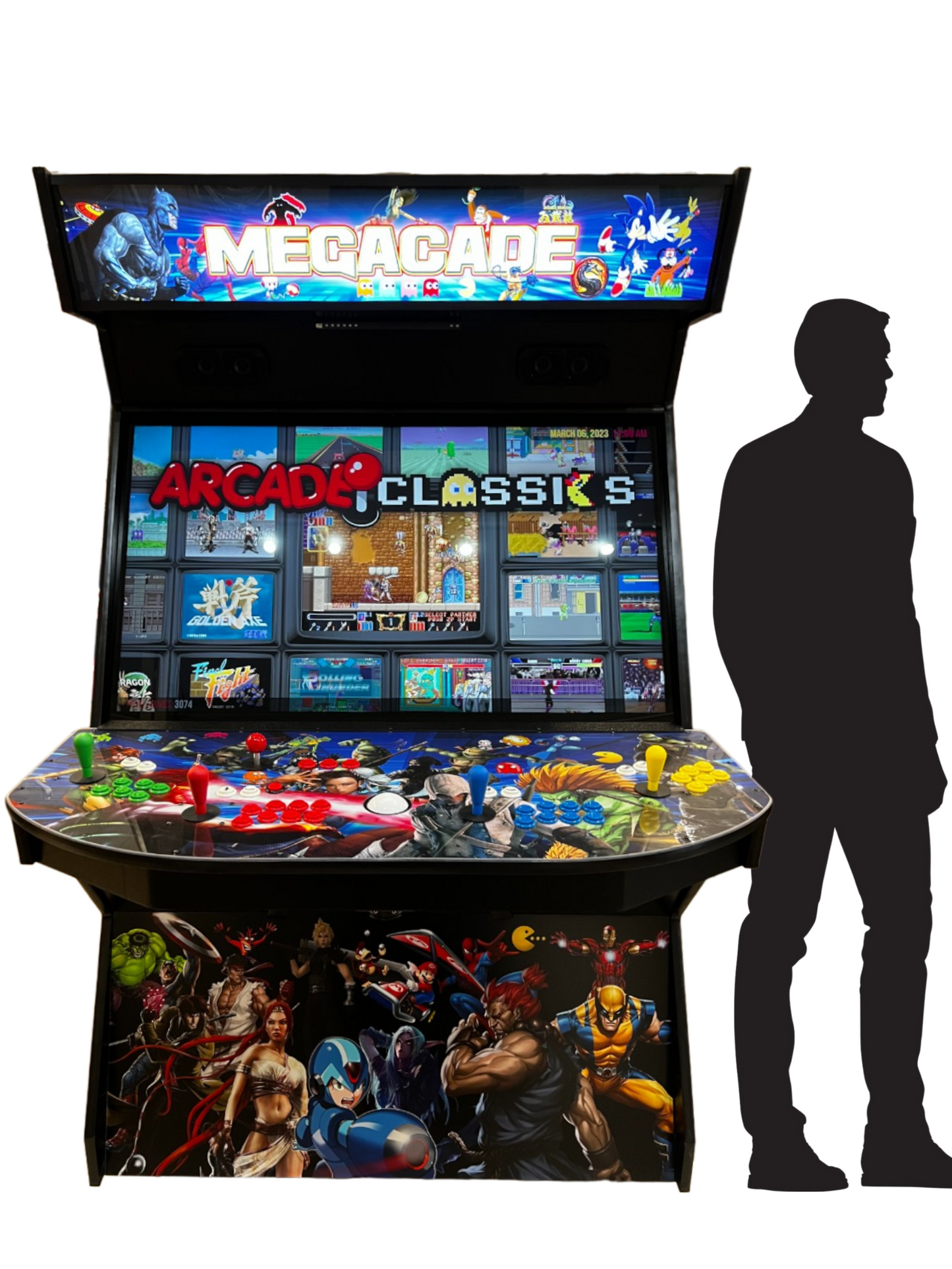 4-Player MegaCade (Gaming Design)